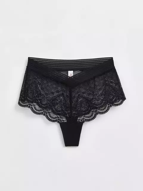 Трусы женские «бразилиана» black secret lbr 1304 black, , 102/L, CONTE ELEGANT, - 3