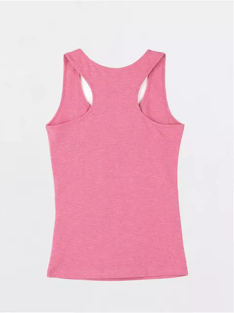 Майка женская basic lm 646 красный меланж, 16С-263ТСП, 170,176-96/L, CONTE ELEGANT,  - 4