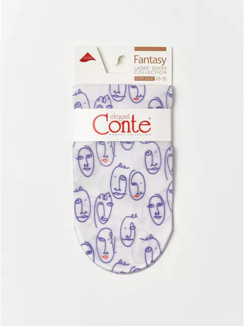Носки женские conte fantasy с рисунком 763 mix, 20С-102СП, 36-39 (23-25), CONTE ELEGANT,  - 4