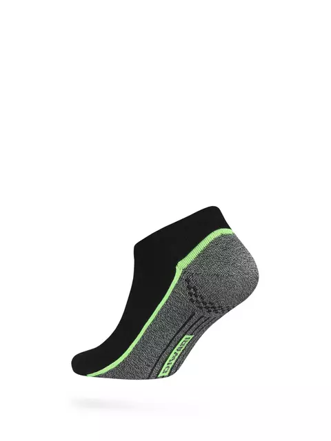 Носки мужские diwari active (ультракороткие) 044 черный-темно-серый, 15С-44СП, 40-41 (25), DIWARI,  - 2