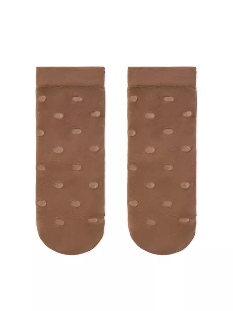 Носки женские в горошек fantasy 16с-124сп bronz, 16С-124СП, 36-39 (23-25), CONTE ELEGANT,  - 2