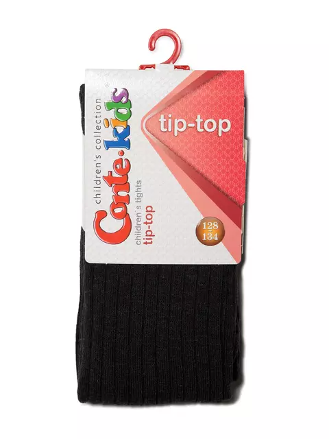 Детские колготки tip-top 475 черный, 4С-04СП, 116-122 (18), CONTE-KIDS,  - 2