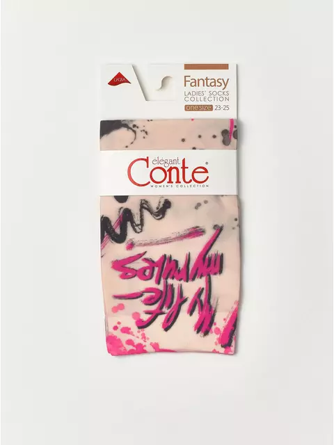 Носки женские conte fantasy с рисунком 756 mix, 20С-102СП, 36-39 (23-25), CONTE ELEGANT,  - 4