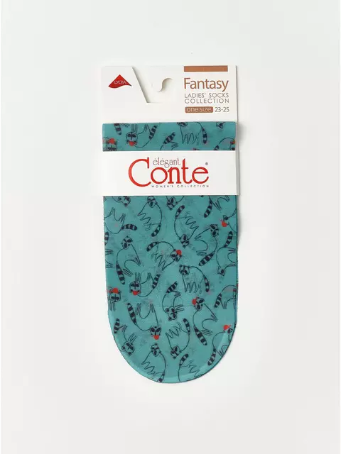 Носки женские conte fantasy с ярким принтом 252 mix, 18С-76СП, 36-39 (23-25), CONTE ELEGANT,  - 4