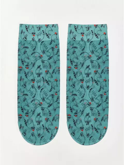 Носки женские conte fantasy с ярким принтом 252 mix, 18С-76СП, 36-39 (23-25), CONTE ELEGANT,  - 3