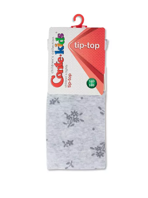 Детские колготки conte-kids tip-top 549 светло-серый, 4С-04СП, 140-146 (22), CONTE-KIDS,  - 2