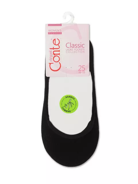 Подследники женские из бамбуковой пряжи conte classic 000, 20С-97СП, 39-41 (25-27), CONTE ELEGANT,  - 5
