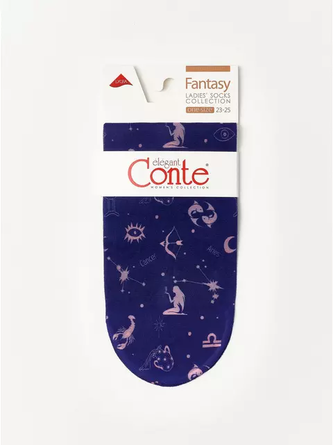 Носки женские conte fantasy с ярким принтом 255 mix, 18С-76СП, 36-39 (23-25), CONTE ELEGANT,  - 4