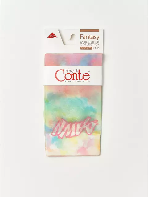 Носки женские conte fantasy с ярким принтом 248 mix, 18С-76СП, 36-39 (23-25), CONTE ELEGANT,  - 4