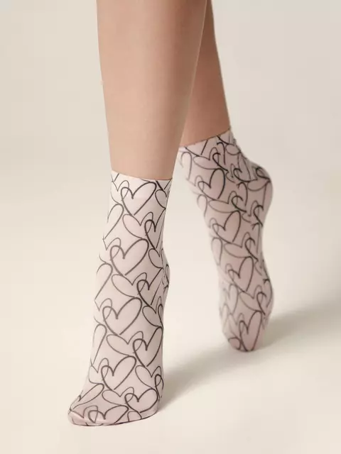 Носки женские conte fantasy с рисунком 753 mix, 20С-102СП, 36-39 (23-25), CONTE ELEGANT,  - 2