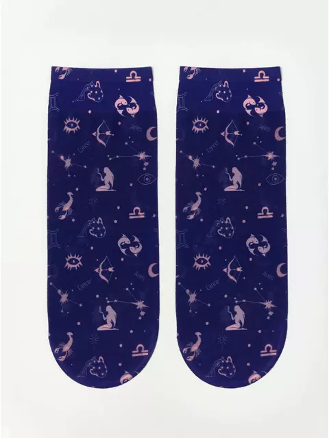 Носки женские conte fantasy с ярким принтом 255 mix, 18С-76СП, 36-39 (23-25), CONTE ELEGANT,  - 3