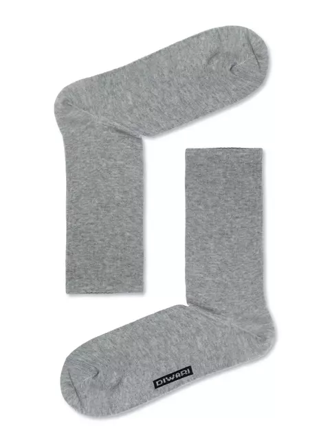 Удлиненные хлопковые мужские носки diwari active 000 серый, 20С-19СП, 44-45 (29), DIWARI,  - 1