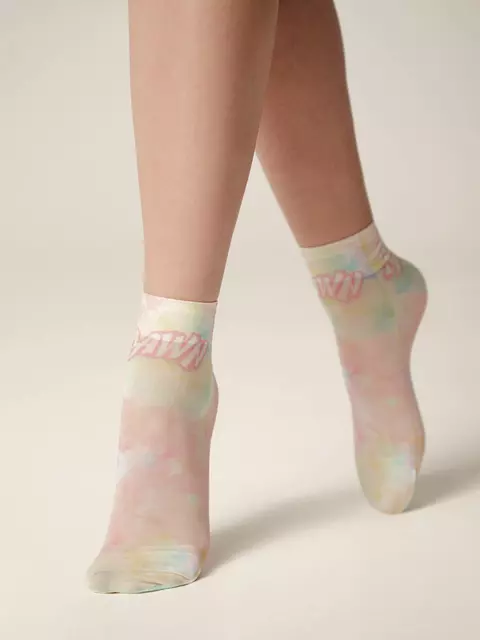 Носки женские conte fantasy с ярким принтом 248 mix, 18С-76СП, 36-39 (23-25), CONTE ELEGANT,  - 2