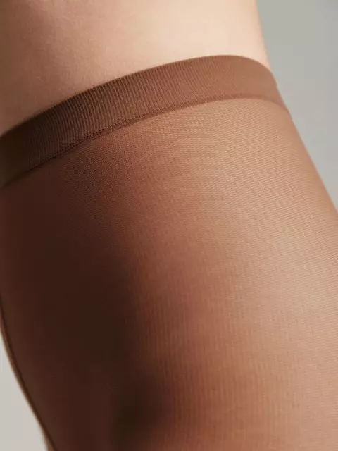 Колготки женские conte tulle 30 den chocolate, 17С-105СП, 4, CONTE ELEGANT,  - 4