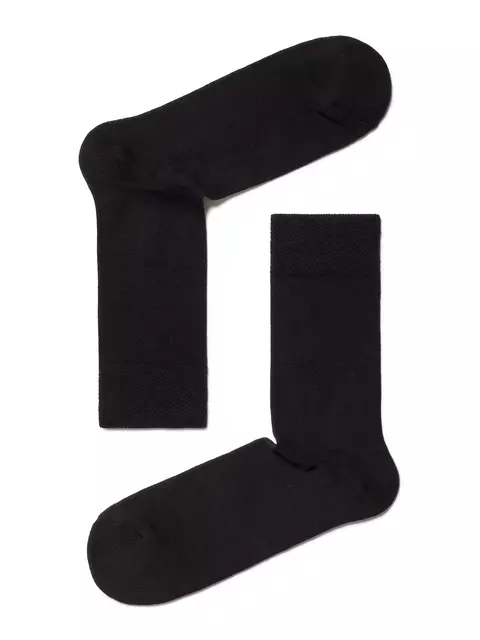 Классические всесезонные мужские носки levante 000 черный, , 42-43 (27), LEVANTE, - 1
