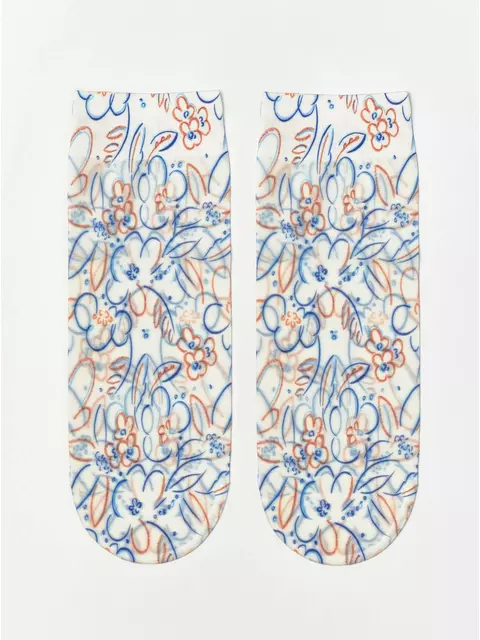 Носки женские conte fantasy с ярким принтом 253 mix, 18С-76СП, 36-39 (23-25), CONTE ELEGANT,  - 3