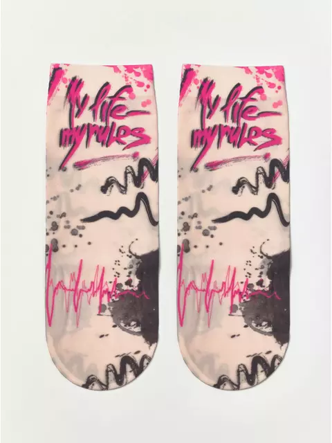 Носки женские conte fantasy с рисунком 756 mix, 20С-102СП, 36-39 (23-25), CONTE ELEGANT,  - 3