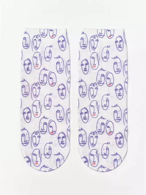 Носки женские conte fantasy с рисунком 763 mix, 20С-102СП, 36-39 (23-25), CONTE ELEGANT,  - 3