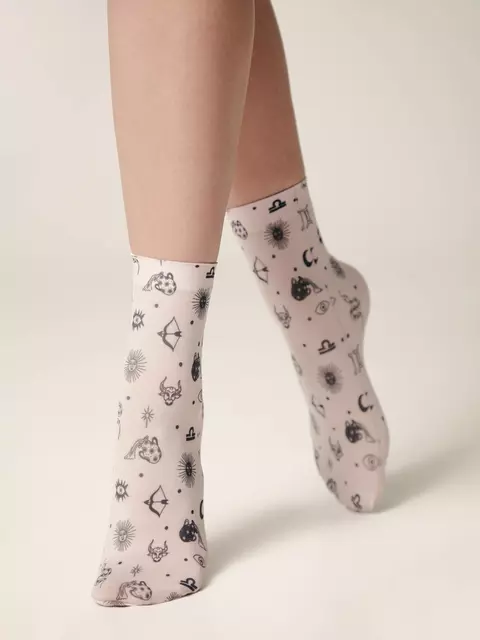 Носки женские conte fantasy с рисунком 754 mix, 20С-102СП, 36-39 (23-25), CONTE ELEGANT,  - 2