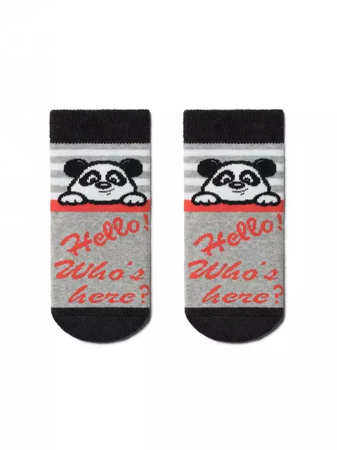 Махровые носки для малышей sof-tiki 229 серый, 6С-19СП, 12, CONTE-KIDS,  - 1
