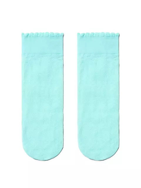 Носки для девочек нарядные conte fiori turquoise, 16С-53СП, 20-22, CONTE ELEGANT,  - 1