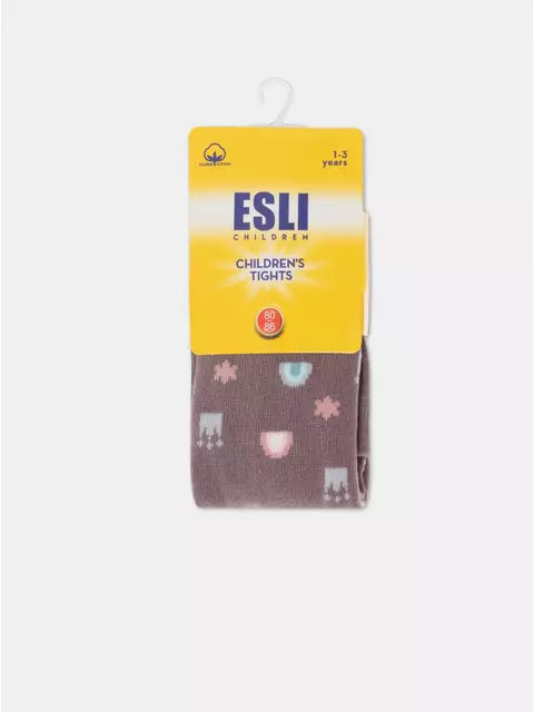 Колготки детские esli 590 кофейный, 21С-72СПЕ, 80-86 (14), ESLI,  - 3