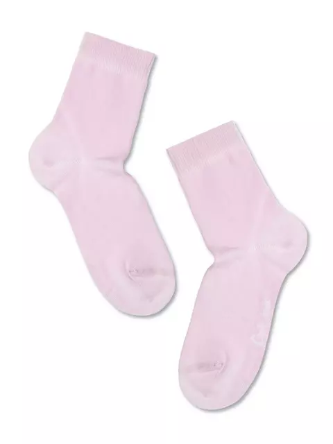 Хлопковые детские носки (однотонные) tip-top 000 cветло-розовый, 5С-11СП, 18, CONTE-KIDS,  - 1