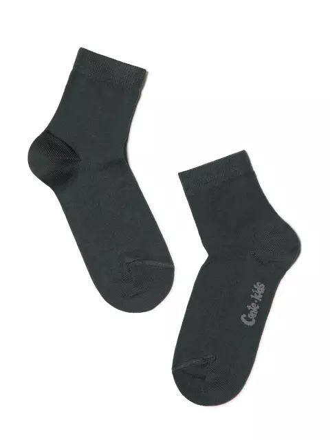 Хлопковые детские носки (однотонные) tip-top 000 темно-серый, 5С-11СП, 20, CONTE-KIDS,  - 1