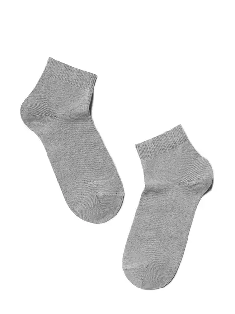 Носки детские короткие (однотонные) esli 000 серый, 19С-143СПЕ, 18, ESLI,  - 1