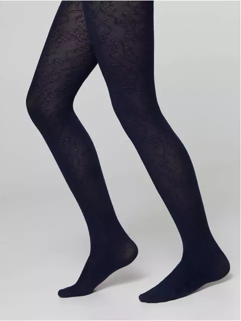 Фантазийные детские колготки с рисунком ketty nero, 20С-111СП, 128-134, CONTE ELEGANT,  - 2