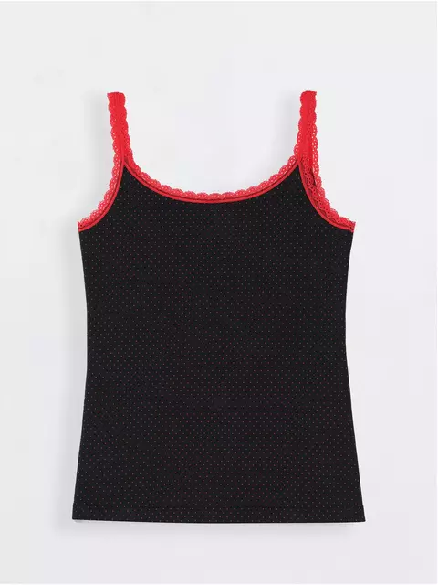 Топ женский  lazy days conte lt 1002 black-red, 18С-790ТСП, 170-88/S, CONTE ELEGANT,  - 4