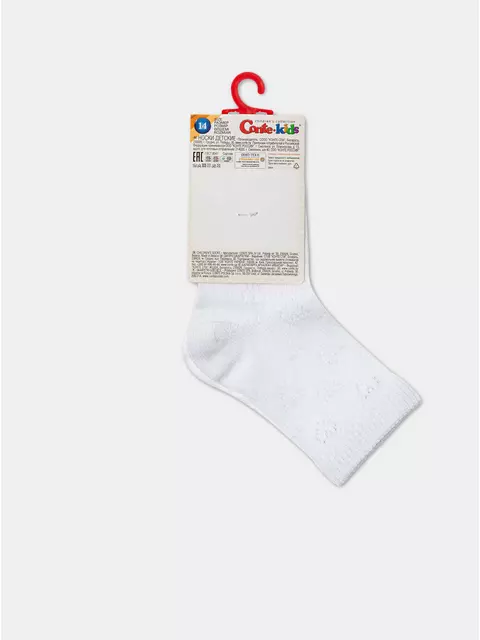 Ажурные детские носки miss 696 белый, 20С-204СП, 20, CONTE-KIDS,  - 3