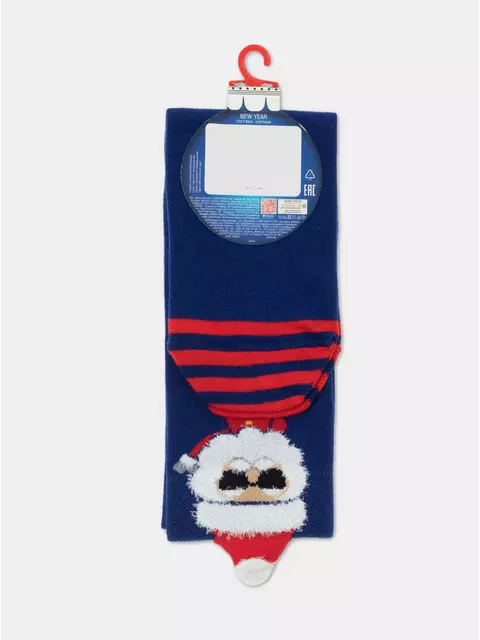 Мужские новогодние носки diwari new year 912 синий, 19С-66СП, 42-45 (27-29), DIWARI,  - 4