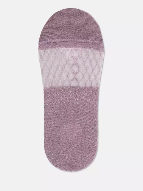 Подследники женские из вискозы с люрексом 236 светло-сиреневый, 21С-15СП, 38-39 (25), CONTE ELEGANT,  - 3