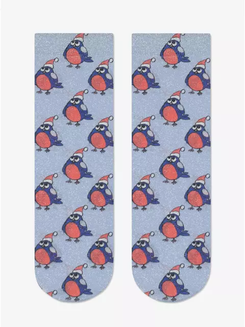 Женские новогодние носки fantasy new year 612 mix, 21С-151/1СП, 36-39 (23-25), CONTE ELEGANT,  - 4