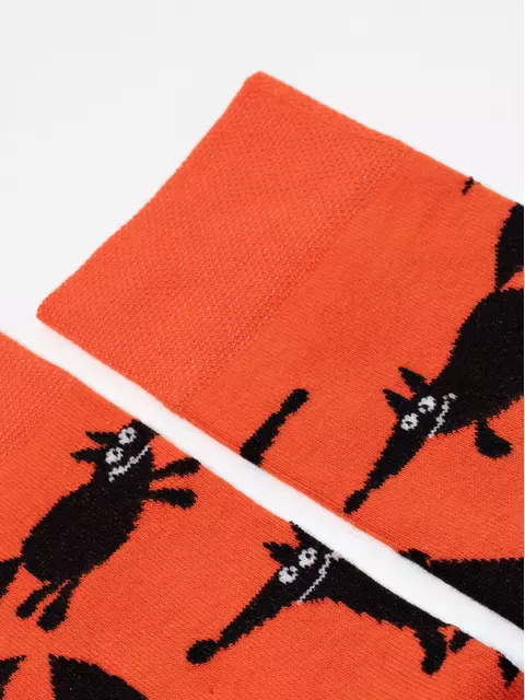 Носки мужские diwari happy 166 мандариновый, 17С-151СП, 42-43 (27), DIWARI,  - 3