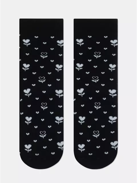 Носки женские (махровые) conte comfort 434 черный, 7С-47СП, 38-39 (25), CONTE ELEGANT,  - 2