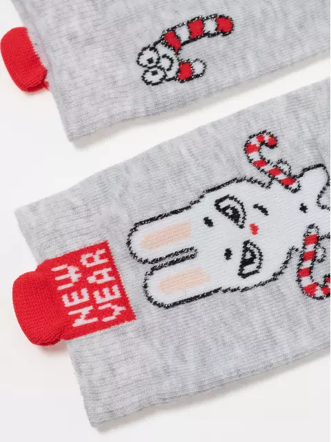 Детские новогодние носки new year 907, 21С-64СП, 11-12, CONTE-KIDS,  - 2