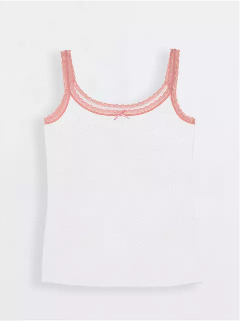 Топ женский  lazy days conte lt 1002 white-dusty rose, 18С-790ТСП, 170-100/XL, CONTE ELEGANT,  - 3