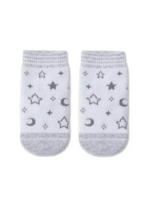 Носки детские махровые sof-tiki "stars" 602 светло-серый, 21С-13/1СП, 8, CONTE-KIDS,  - 1