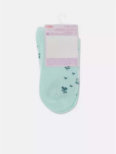 Носки женские comfort (махровые) 434 бледно-бирюзовый, 7С-47СП, 38-39 (25), CONTE ELEGANT,  - 6