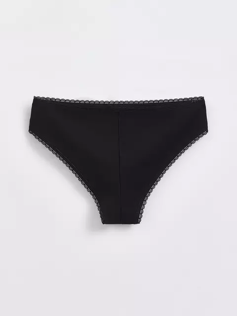 Трусы женские "hipster" basic line lhp 2031 (в коробке) black, 20С-1093ТСП, 90/XS, CONTE ELEGANT,  - 2