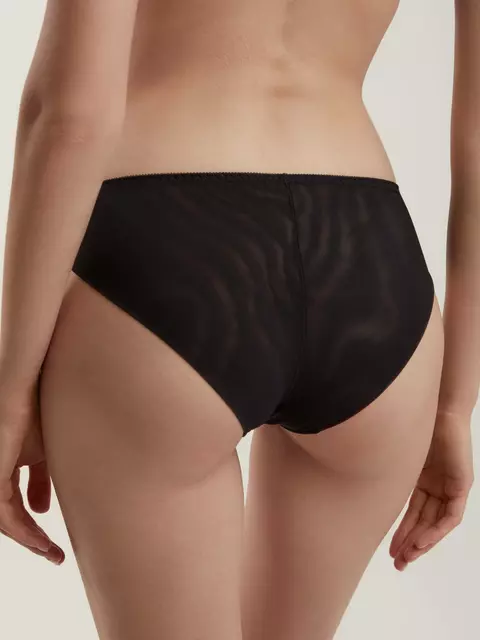 Трусы женские «слип» со средней линией талии vintage rp3116 черный, 21С-0040КСП, 106/XL, CONTE ELEGANT,  - 2