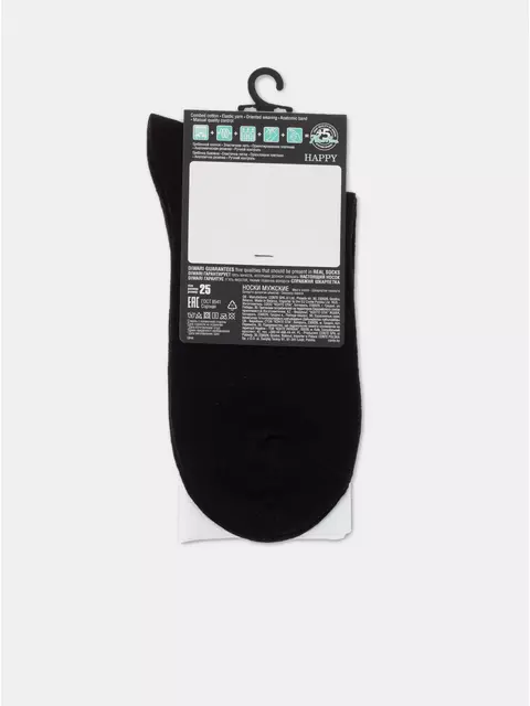 Носки мужские diwari happy 162 черный-белый, 17С-151СП, 40-41 (25), DIWARI,  - 4