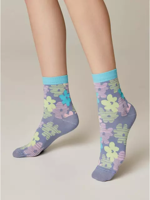 Носки женские хлопковые esli classic 527 светлый джинс, 21С-69СПЕ, 36-37 (23), ESLI,  - 2