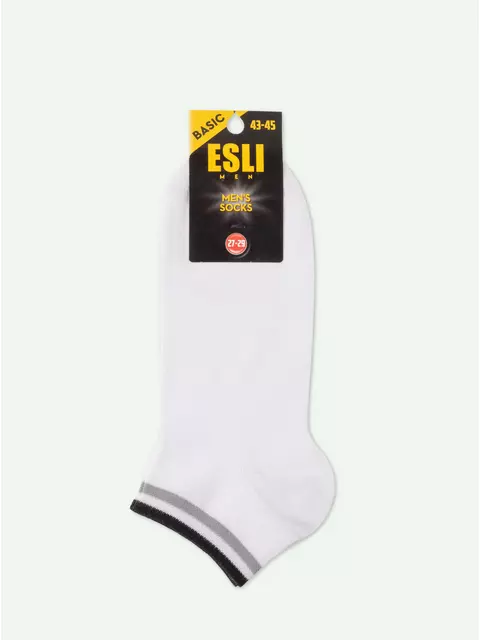 Носки мужские (короткие) esli basic 20с-38спе 157 белый, 20С-38СПЕ, 40-42 (25-27), ESLI,  - 3