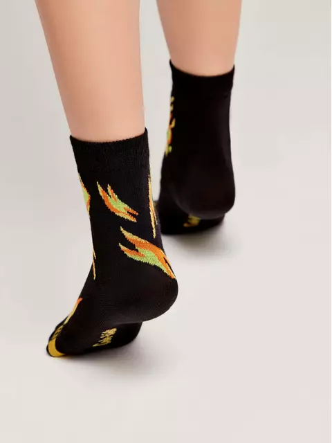 Носки детские conte-kids "веселые ножки" 937 черный, 17С-10СП, 20, CONTE-KIDS,  - 2