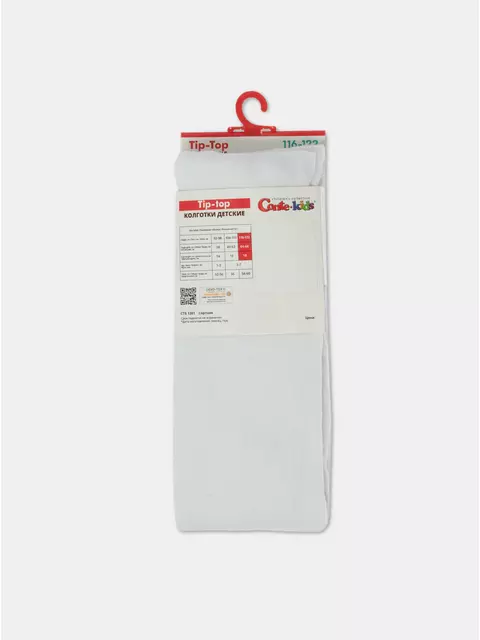 Колготки детские tip-top 628 белый, 4С-04СП, 128-134 (20), CONTE-KIDS,  - 4