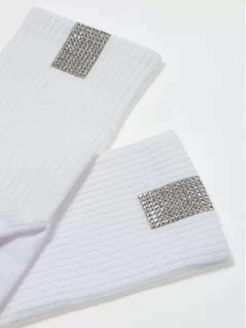 Носки женские хлопковые classic (с декором) 419 белый, 22С-41СП, 39-41 (25-27), CONTE ELEGANT,  - 4