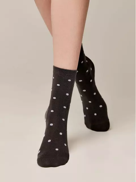 Носки женские хлопковые esli basic 21с-78спе 359 темно-серый, 21С-78СПЕ, 36-39 (23-25), ESLI,  - 2